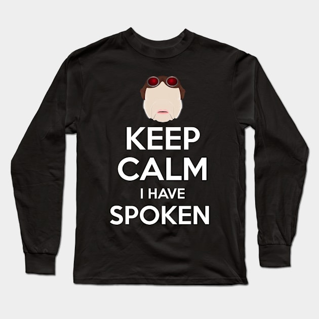 Calm speech Long Sleeve T-Shirt by Thisepisodeisabout